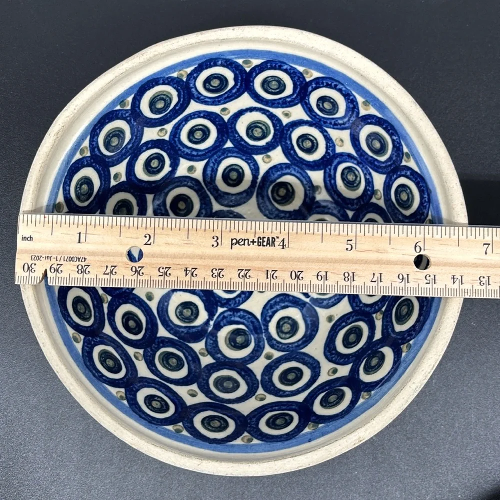 Vintage Boleslawiec Polish Pottery Bowl